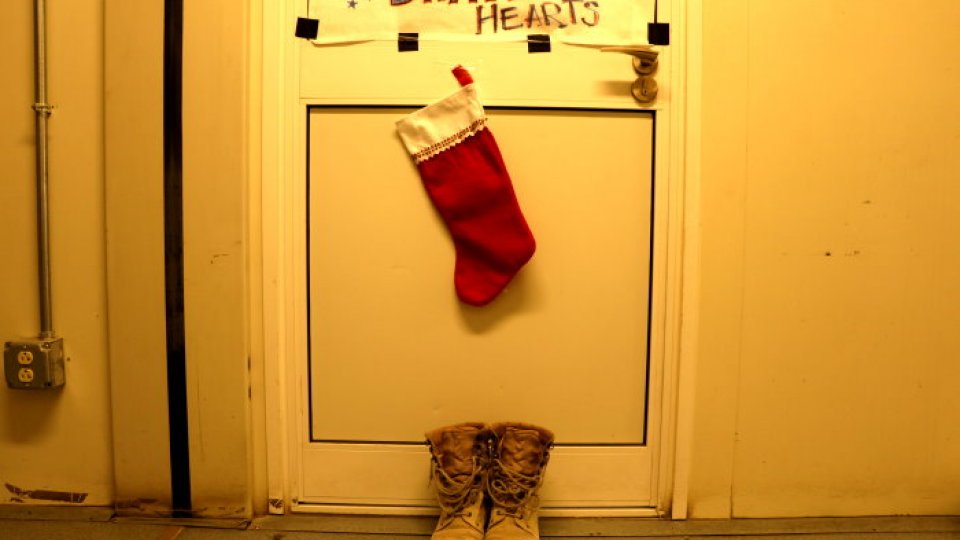 Moș Nicolae la Kandahar