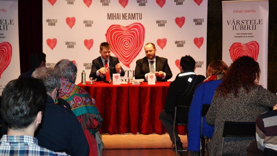 Scriitorul Mihail Neamțu și-a prezentat ”Vârstele Iubirii” la Roma 