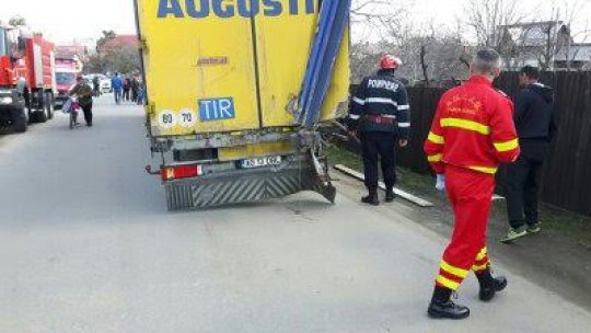 Accident feroviar în Argeş