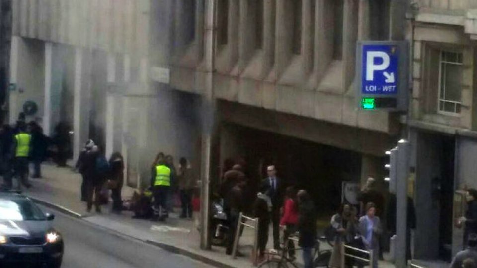 Ceremonii de comemorare la un an de la atentatele din Bruxelles