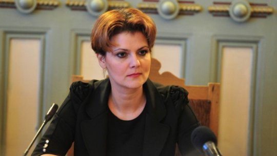 Ministrul muncii Olguţa Vasilescu anunţă măriri de salarii pentru bugetari