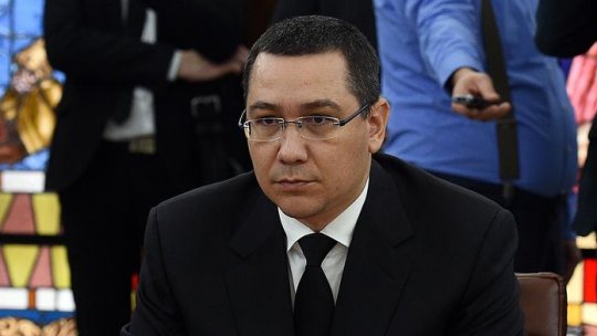Victor Ponta - Demisie în alb din PSD