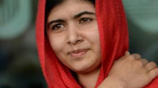 Malala Yousafzai a devenit cel mai tânăr "Mesager pentru pace" al ONU