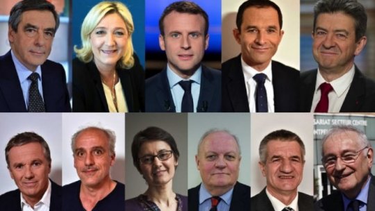 Primul tur al alegerilor prezidenţiale din Franţa