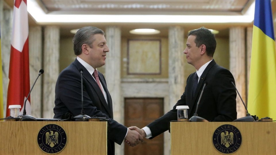România şi Georgia au obiective comune