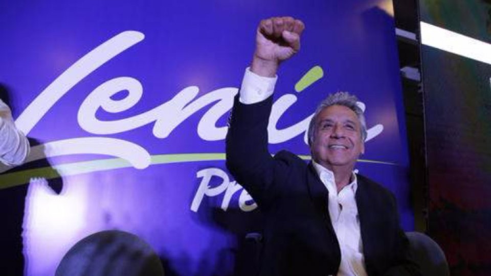 Socialistul Lenin Moreno este noul preşedinte al Ecuadorului