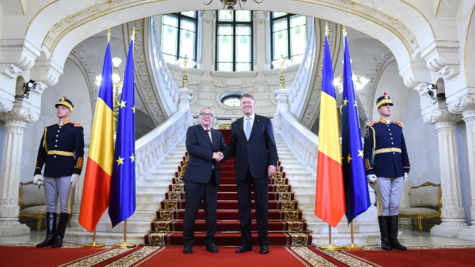 Preş. Comisiei Europene Jean-Claude Juncker, primit la Palatul Cotroceni