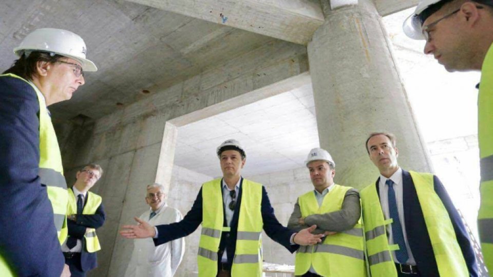 Vizită a premierului pe şantierul Spitalului "Louis Ţurcanu" din Timişoara