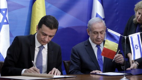 Premierul Grindeanu, întâlnire cu omologul său israelian B. Netanyahu