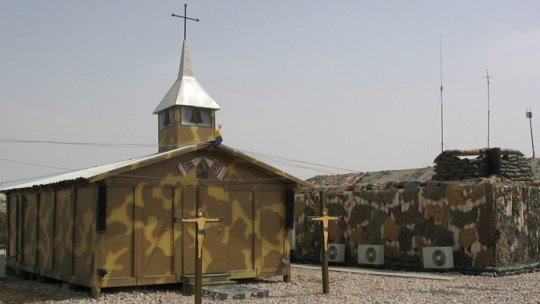 Biserica de campanie care i-a urmat pe militarii români din Irak
