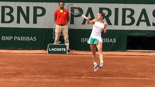 Simona în zbor spre al treilea tur la Roland Garros