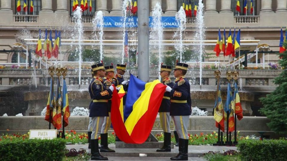 Ceremonii militare de Ziua Drapelului Naţional