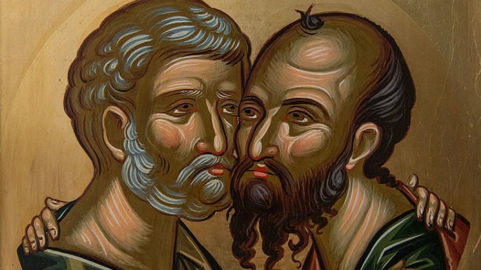 Sfinţii Apostoli Petru şi Pavel- 500.000 de români îşi serbează onomastica 