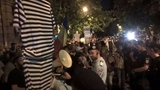 Marş de protest în capitală