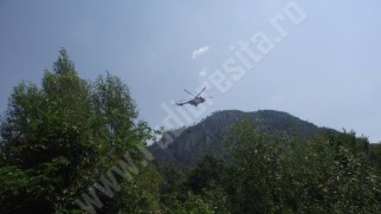 Pompierii continuă să anihileze focul din Parcul Naţional Domogled-V.Cernei