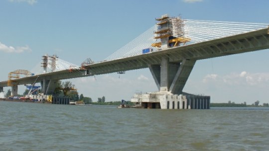 Circulația pe Podul Calafat - Vidin întreruptă între orele 9.00 și 11.00