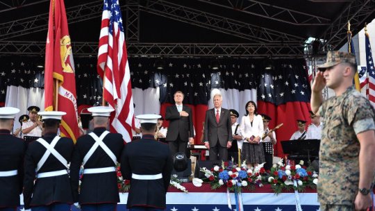 United States Independence Day, celebrated today in Bucharest