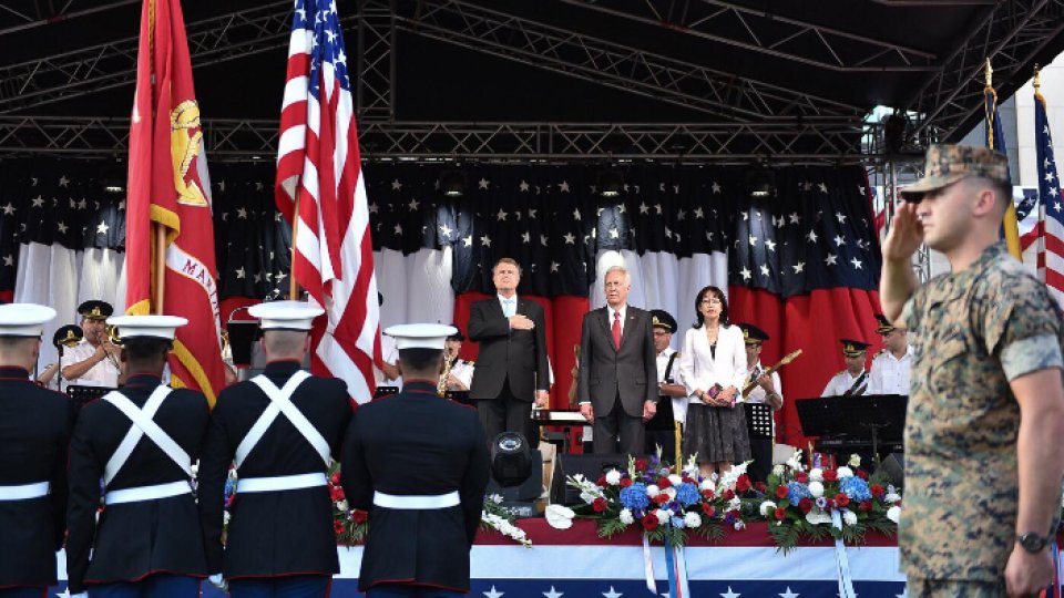 United States Independence Day, celebrated today in Bucharest