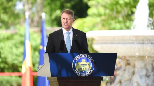 Klaus Iohannis at the 'Three Seas Initiative' Summit in Warsaw