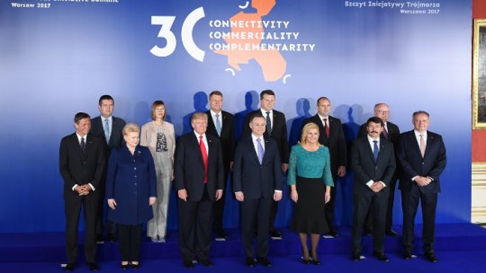 Ţara noastră va găzdui anul viitor Summitul "Iniţiativei celor Trei Mări"