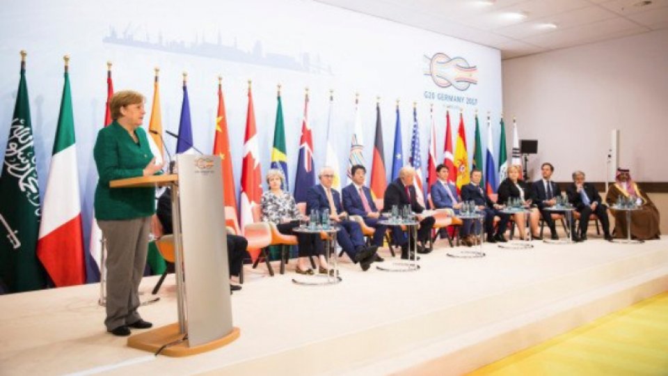 La Hamburg se încheie Summitul G20
