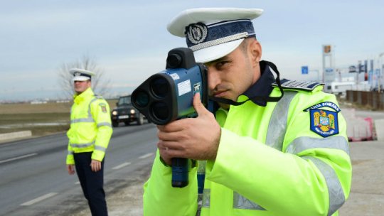 Poliția rutieră, pe urmele celor ce conduc cu viteză neregulamentară