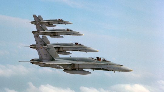 Poliţia aeriană a NATO la Constanţa