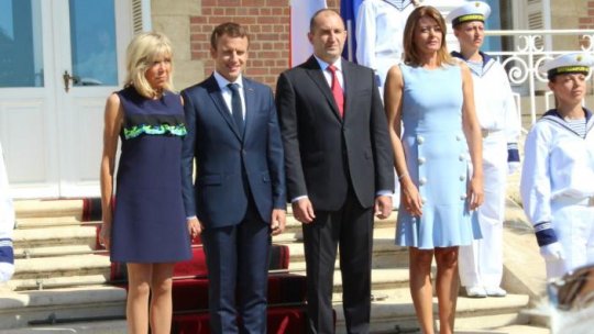 Macron în Bulgaria