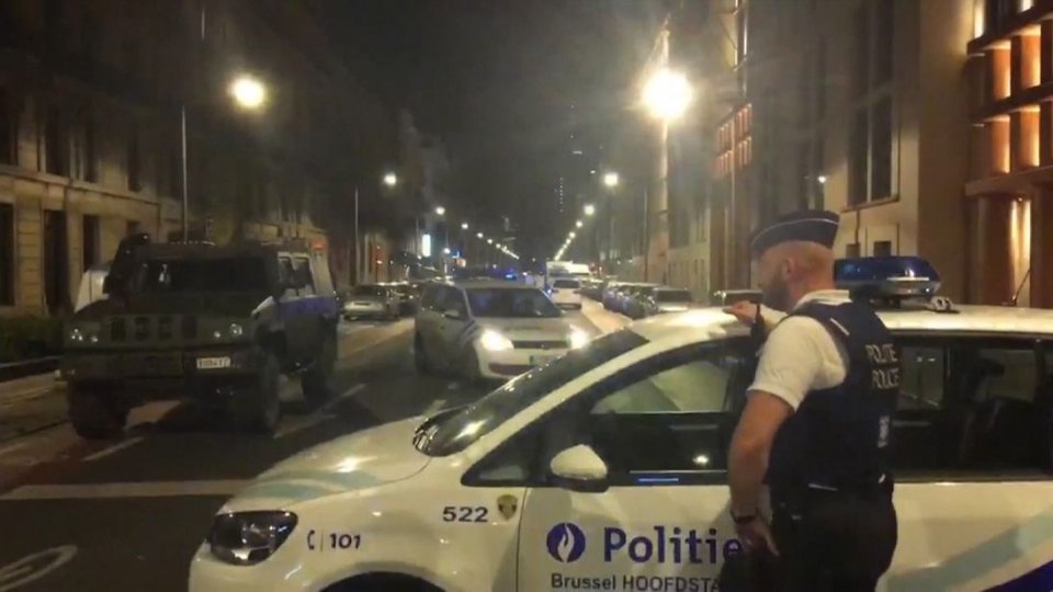 Un somalez a fost împuşcat la Bruxelles după ce a atacat doi oameni 