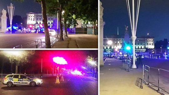 Poliția de la Londra nu a precizat dacă a fost atac terorist la Buckingham