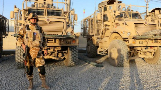 Militari români la datorie în Afganistan