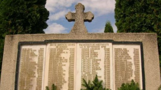 Commemoration of the martyrs of the hortyst massacre in Treznea