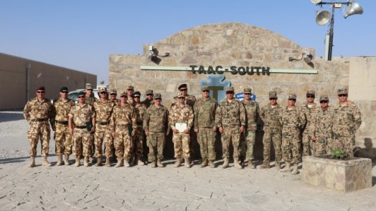 Rotația echipelor românești de consiliere din Afganistan