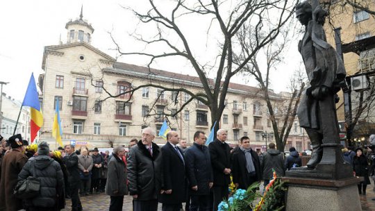 Ministrul Teodor Meleşcanu, vizită la Cernăuţi