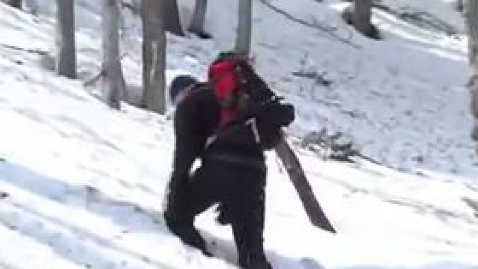 Un bărbat de 30 de ani surprins de o avalanșă în Bucegi