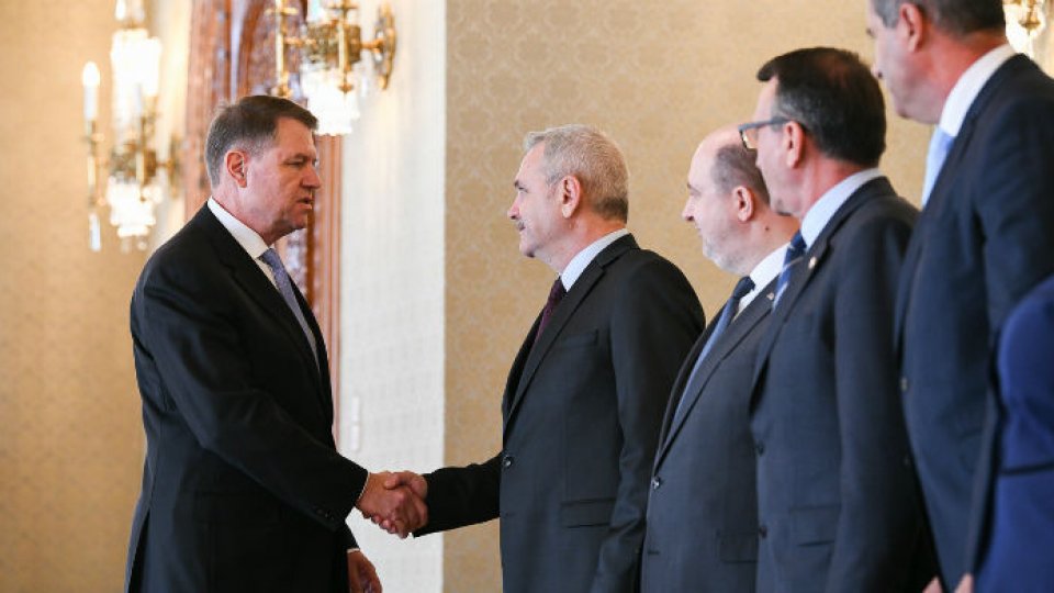 Klaus Iohannis a discutat cu PSD și ALDE