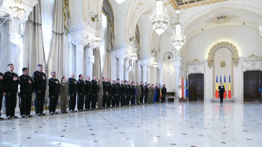 Preşedintele K. Iohannis i-a decorat pe reprezentanţii României la INVICTUS
