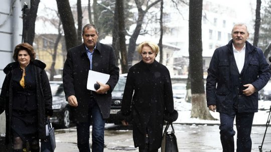 Şedinţe separate ale PSD şi ALDE pentru validarea miniştrilor