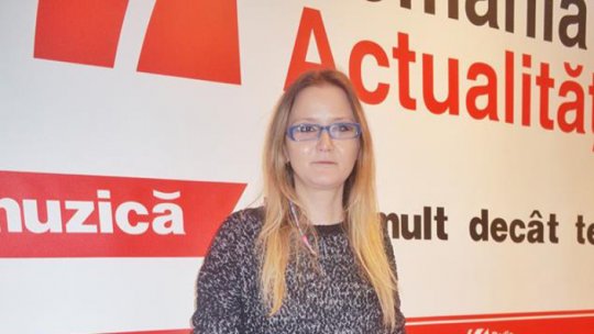 Regizoarea Ilinca Stihi în Clubul Prietenilor de la 10