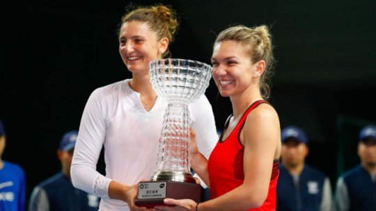 WTA Shenzen: Simona Halep şi Irina Begu au câştigat finala de la dublu