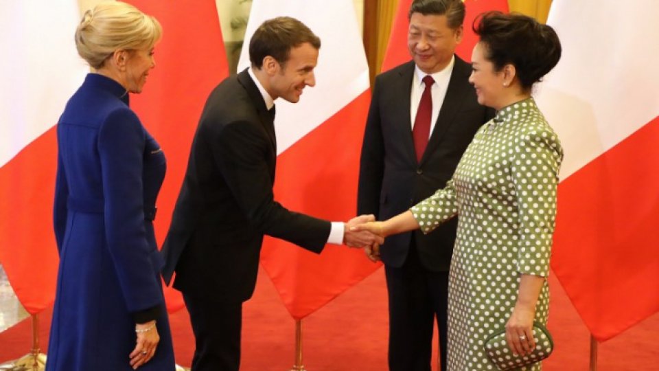 Emmanuel Macron, vizită de stat în Republica Populară Chineză