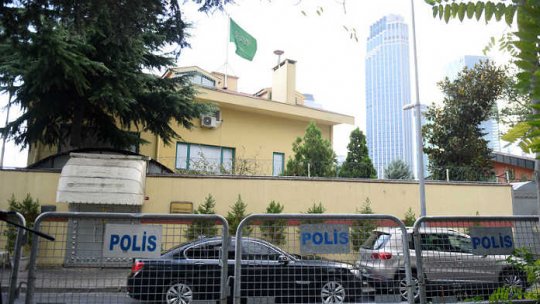 Turcia "are dovezi că J. Khashoggi a fost ucis în consulatul A. Saudite"