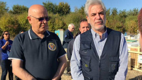 Comisarul european pentru ajutor umanitar, la București #ExercitiuSeism2018