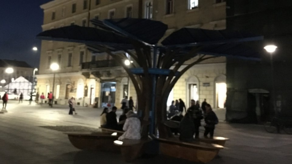 Copaci fotovoltaici în Cluj