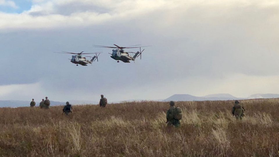 Puşcaşii marini americani au fost desantaţi în Islanda