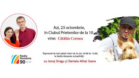 Cătălin Cornea, dresor şi specialist în comportament canin la RRA