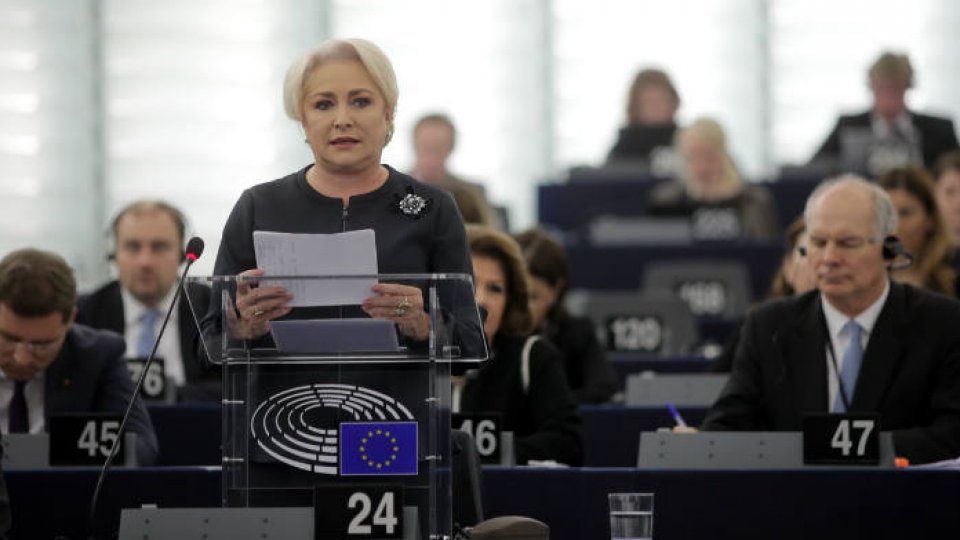 V. Dăncilă: România nu se va abate de la valorile europene