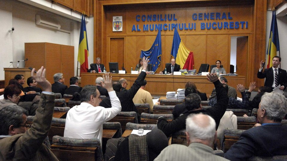 Şedinţă a Consiliului General al Municipiului Bucureşti