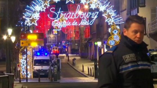 Atacatorul de la târgul de Crãciun din Strasbourg a fost împuşcat mortal