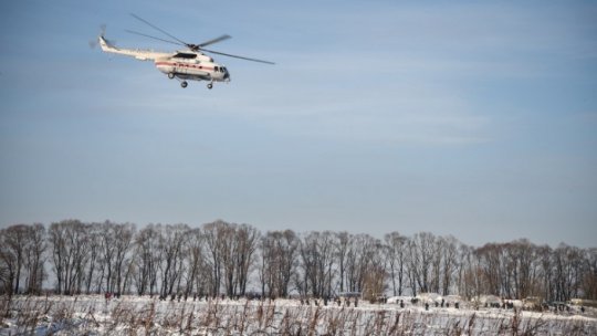 Ninsoarea complică ancheta în cazul accidentului din apropiere de Moscova